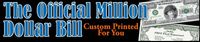 Official Million Dollar Bill coupons